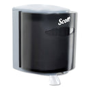Scott Roll Control Center Pull Towel Dispenser, 10 3/10W X9 3/10 X11 9/10H, Smoke/Gray - KCC09989 - TotalRestroom.com