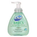Dial Basics Foaming Hand Soap, Original, Honeysuckle, 15.2 Oz Pump Bottle, 4/Carton - DIA98609 - TotalRestroom.com