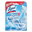 Lysol Power & Fresh 6 Automatic Toilet Bowl Cleaner, Atlantic Fresh, 1.37Oz, 6/Carton - RAC96082 - TotalRestroom.com