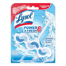 Lysol Power & Fresh 6 Automatic Toilet Bowl Cleaner, Atlantic Fresh, 1.37 Oz Clip-On - RAC96082EA - TotalRestroom.com