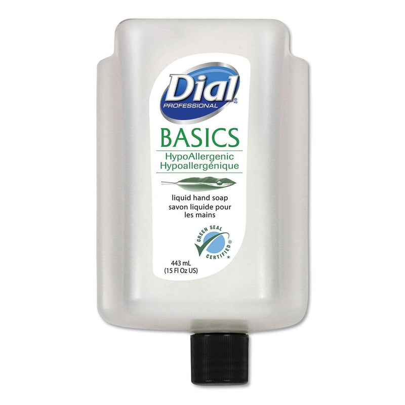 Dial Basics Liquid Hand Soap, Fresh Floral, 15 Oz Cartridge - DIA99813 - TotalRestroom.com