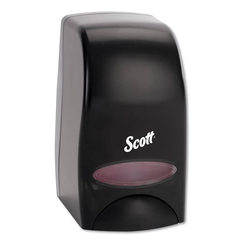 Scott Essential Manual Skin Care Dispenser, 1000 Ml, 5" X 5.25" X 8.38", For Traditional Business, Black - KCC92145 - TotalRestroom.com