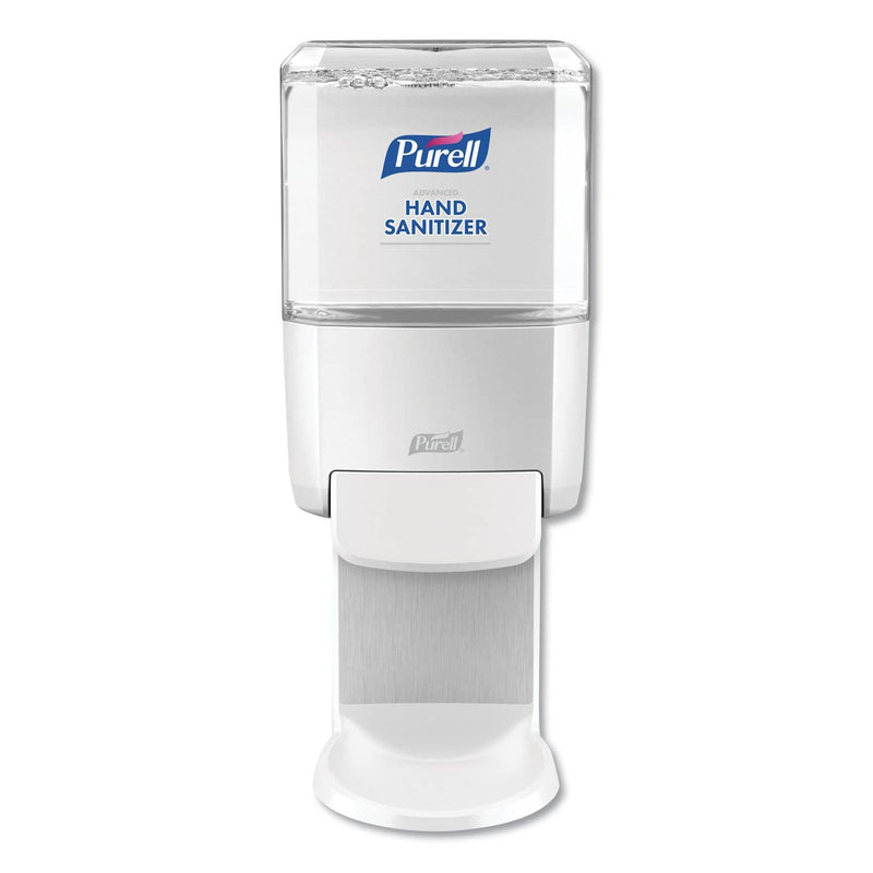 Purell Push-Style Gel Hand Sanitizer Dispenser, 1200 Ml, 5.25" X 8.56" X 12.13", White - GOJ502001 - TotalRestroom.com