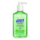 Purell Advanced Hand Sanitizer Soothing Gel, Fresh Scent With Aloe And Vitamin E, 12 Oz Pump Bottle, 12/Carton - GOJ363912CT - TotalRestroom.com