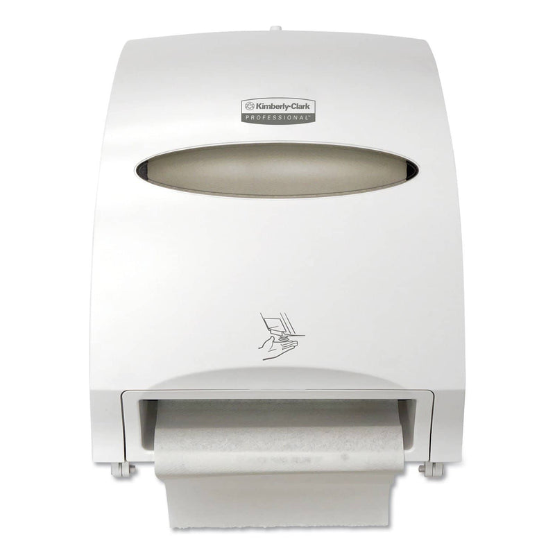 Kimberly-Clark Electronic Towel Dispenser, 12.7W X 9.572D X 15.761H, White - KCC48856 - TotalRestroom.com