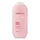 Method Womens Body Wash, 18 Oz, Peony/Rose Water/Pink Sea Salt, 6/Carton - MTH01855 - TotalRestroom.com