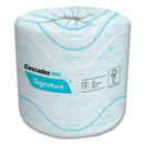 Cascades Signature Bath Tissue, 2-Ply, 4 X 4, White, 400 Sheets/Roll, 48 Rolls/Carton - CSDB625 - TotalRestroom.com
