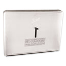 Scott Personal Seat Toilet Seat Cover Dispenser, Stainless Steel, 16.6 X 12.3 X 2.5 - KCC09512 - TotalRestroom.com