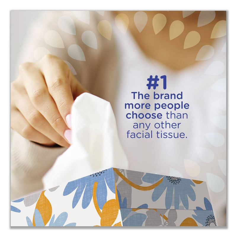 Kleenex White Facial Tissue, 2-Ply, White, Pop-Up Box, 125 Sheets/Box, 48 Boxes/Carton - KCC21606CT - TotalRestroom.com