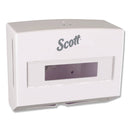 Scott Scottfold Folded Towel Dispenser, 10 3/4W X 4 3/4D X 9H, White - KCC09214 - TotalRestroom.com
