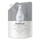 Method Gel Hand Wash Refill, Fragrance-Free, 34 Oz, 6/Carton - MTH00658 - TotalRestroom.com