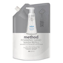 Method Foaming Hand Wash Refill, Fragrance-Free, 28 Oz, 6/Carton - MTH01978 - TotalRestroom.com