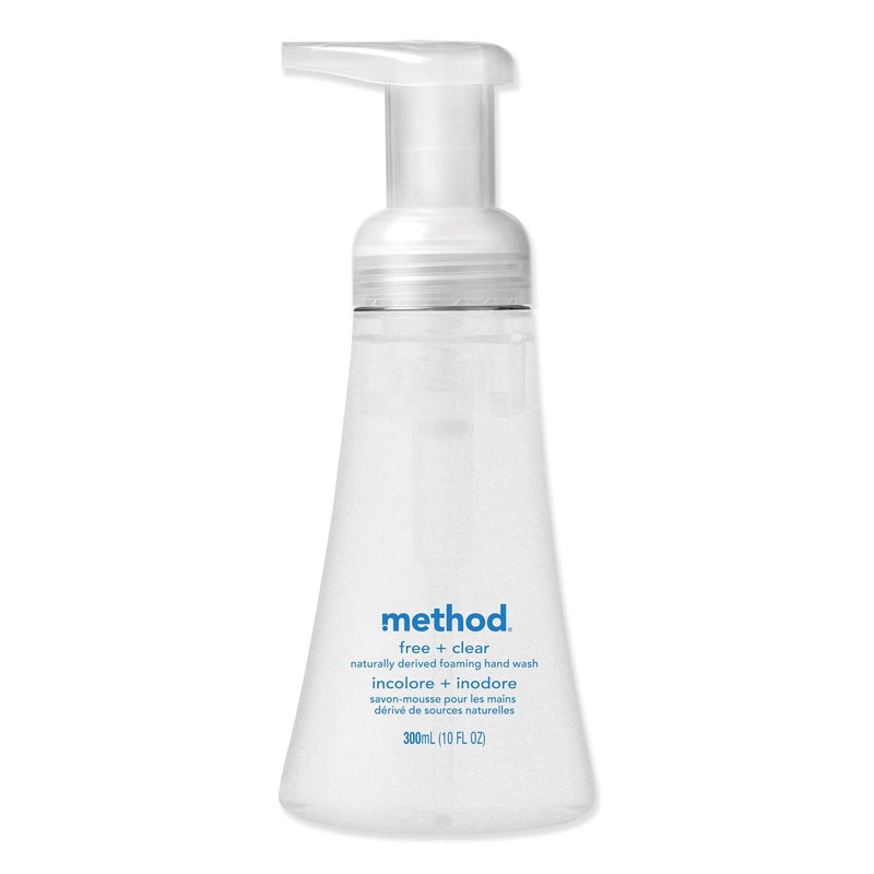 Method Foaming Hand Wash, Fragrance-Free, 10 Oz - MTH01977EA - TotalRestroom.com