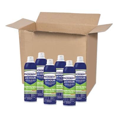 PGC30130 PROCTER & GAMBLE 24-Hour Disinfectant Sanitizing Spray, Citrus, 15 oz, 6/Carton