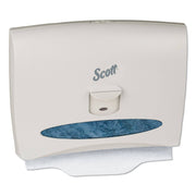 Scott Personal Seat Toilet Seat Cover Dispenser, 17 1/2 X 2 1/4 X 13 1/4, White - KCC09505 - TotalRestroom.com