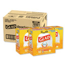 Glad Odorshield Tall Kitchen Drawstring Bags, 13 Gal, 0.95 Mil, 24" X 27.38", White, 240/Carton - CLO78901 - TotalRestroom.com