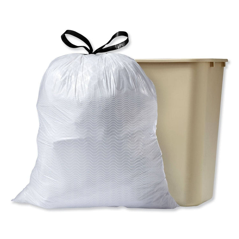 Glad 13-Gal. Tall Kitchen Drawstring Plastic Trash Bags