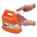 Gojo Natural Orange Smooth Hand Cleaner, 1 Gal, Pump Dispenser, Citrus Scent, 4/Carton - GOJ094504 - TotalRestroom.com