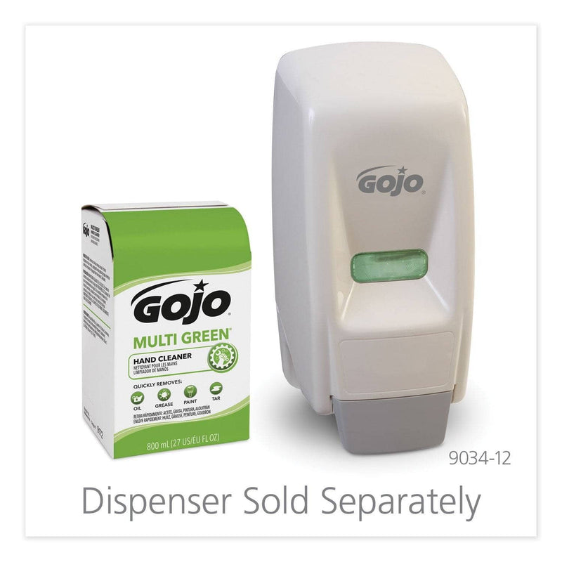 Gojo Multi Green Hand Cleaner 800Ml Bag-In-Box Dispenser Refill - GOJ917212EA - TotalRestroom.com