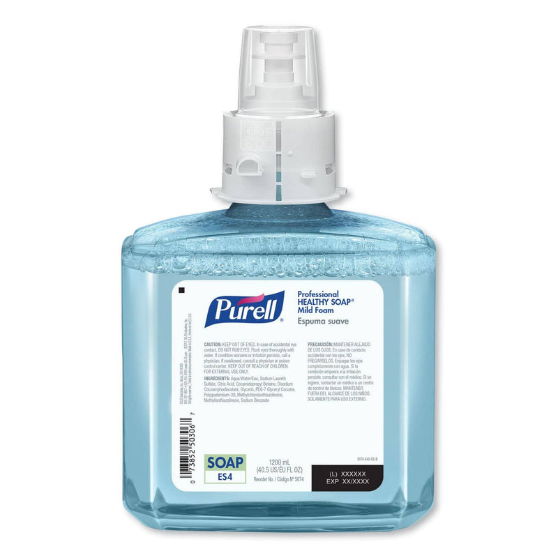 Purell Professional Healthy Soap Mild Foam, Fragrance-Free, For Es4 Dispensers, 2/Ct - GOJ507402 - TotalRestroom.com