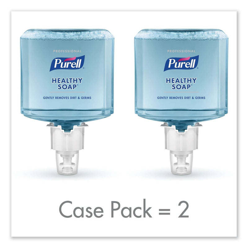 Purell Healthcare Healthy Soap Gentle And Free Foam, 1200 Ml, For Es4 Dispensers, 2/Carton - GOJ507202 - TotalRestroom.com