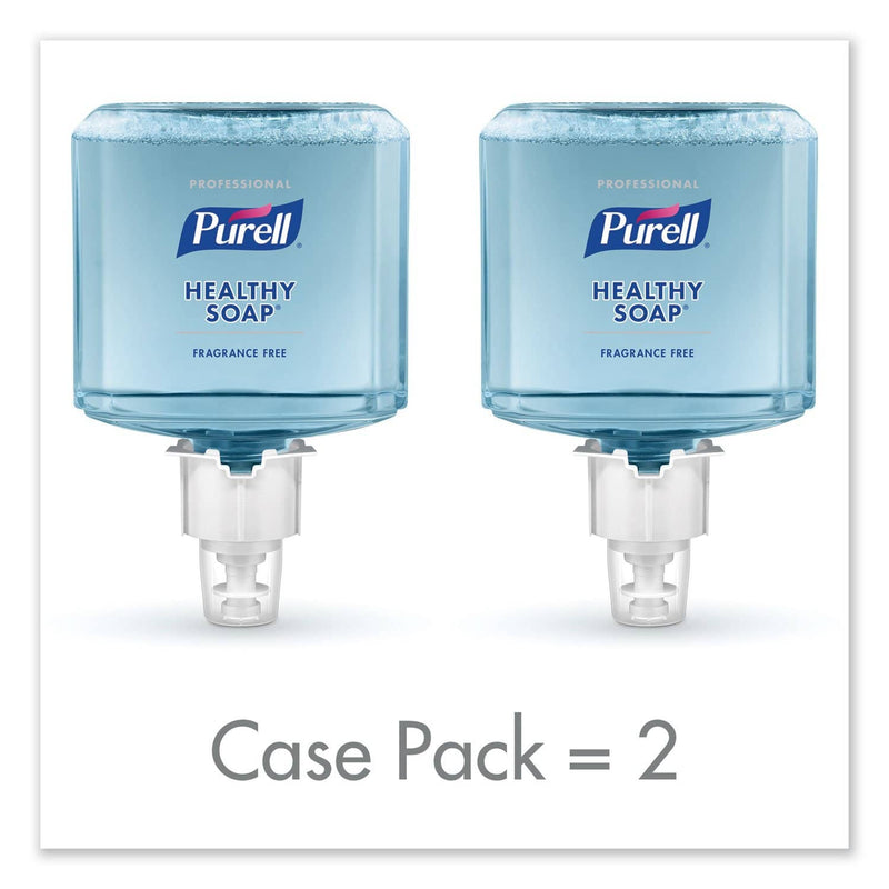 Purell Professional Healthy Soap Mild Foam, Fragrance-Free, For Es6 Dispensers, 2/Ct - GOJ647402 - TotalRestroom.com