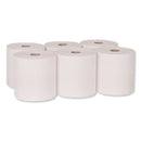 Tork Advanced Hardwound Roll Towel, 7.88" X 800 Ft, White, 6 Rolls/Carton - TRKRB800 - TotalRestroom.com