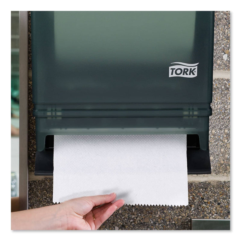 Tork Hand Towel Roll Dispenser Push Bar, Metal/Plastic, 10.5" X 8.75" X 15.75", Gray - TRK87T - TotalRestroom.com