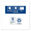 Tork Windshield Towel, 9.13 X 10.25, Blue, 140/Pack, 16 Packs/Carton - TRK192122 - TotalRestroom.com