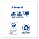 Tork Universal Hardwound Roll Towel, 7.88" X 600 Ft, Natural, 12/Carton - TRKRK600E - TotalRestroom.com