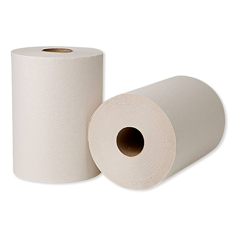 Tork Hardwound Roll Towels, 7.88" X 425 Ft, Natural White - TRK214250 - TotalRestroom.com