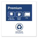 Tork Premium Bath Tissue, Septic Safe, 2-Ply, White, 460 Sheets/Roll, 96 Rolls/Carton - TRKTM6511S - TotalRestroom.com