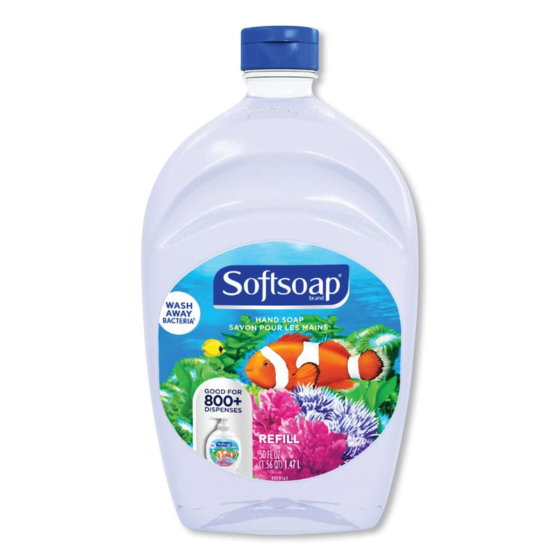Softsoap Liquid Hand Soap Refills, Fresh, 50 Oz, 6/Carton - CPC45993 - TotalRestroom.com