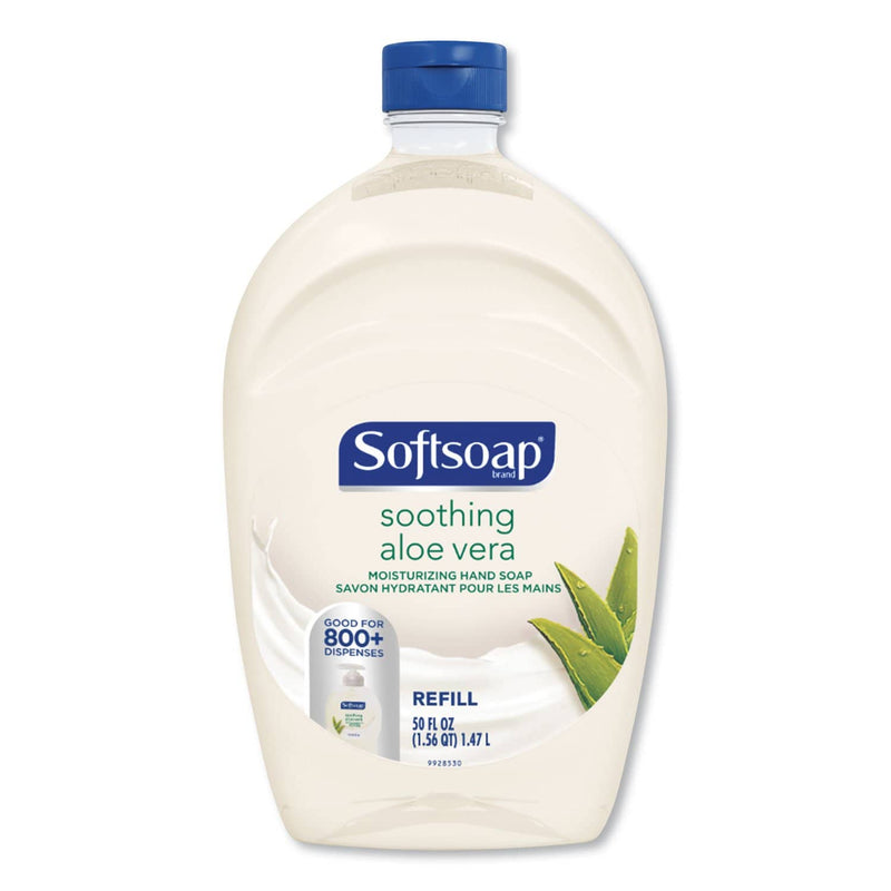 Softsoap Moisturizing Hand Soap Refill With Aloe, Fresh, 50 Oz - CPC45992EA - TotalRestroom.com