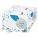Papernet Double Layer Toilet Paper, Septic Safe, 1-Ply, Virgin Fiber, 500 Sheets/Roll, 96 Rolls/Carton - SOD410010 - TotalRestroom.com