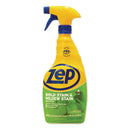 Zep Mold Stain And Mildew Stain Remover, 32 Oz Spray Bottle - ZPEZUMILDEW32EA - TotalRestroom.com