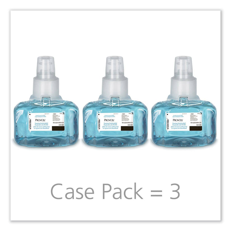 Provon Foaming Antimicrobial Handwash With Pcmx, Floral, 700 Ml Refill, For Ltx-7, 3/Ct - GOJ134403 - TotalRestroom.com