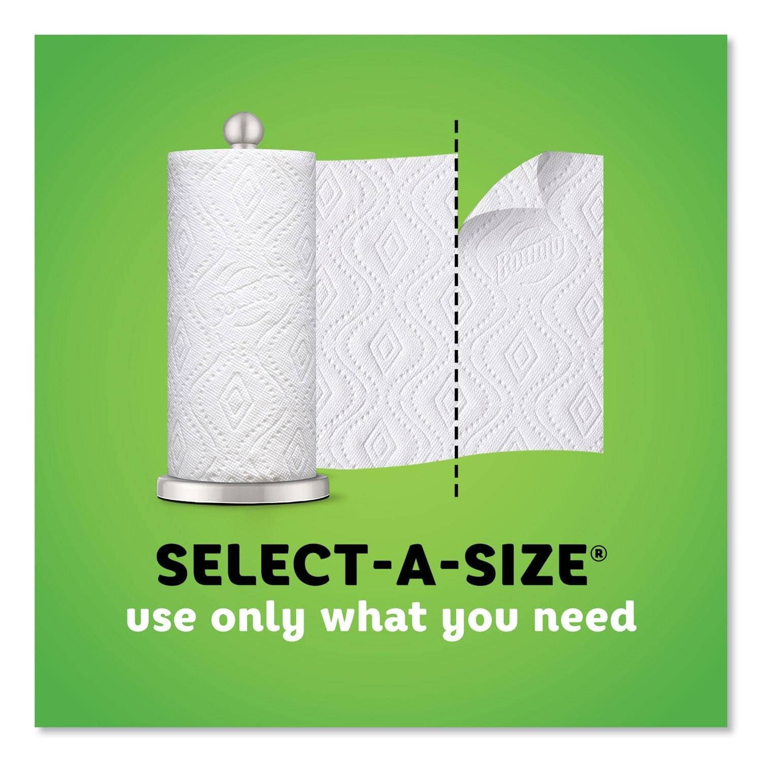 Bounty Select-A-Size Paper Towels, 2-Ply, White, 5.9 X 11, 83 Sheets/Roll, 8 Rolls/Ct - PGC90963 - TotalRestroom.com