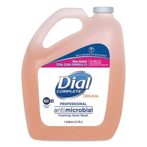 Dial Antibacterial Foaming Hand Wash, Original, 1 Gal, 4/carton - DIA99795CT