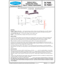 Bobrick B-76857 Commercial Toilet Paper Dispenser, Surface-Mounted, Stainless Steel w/ Satin Finish