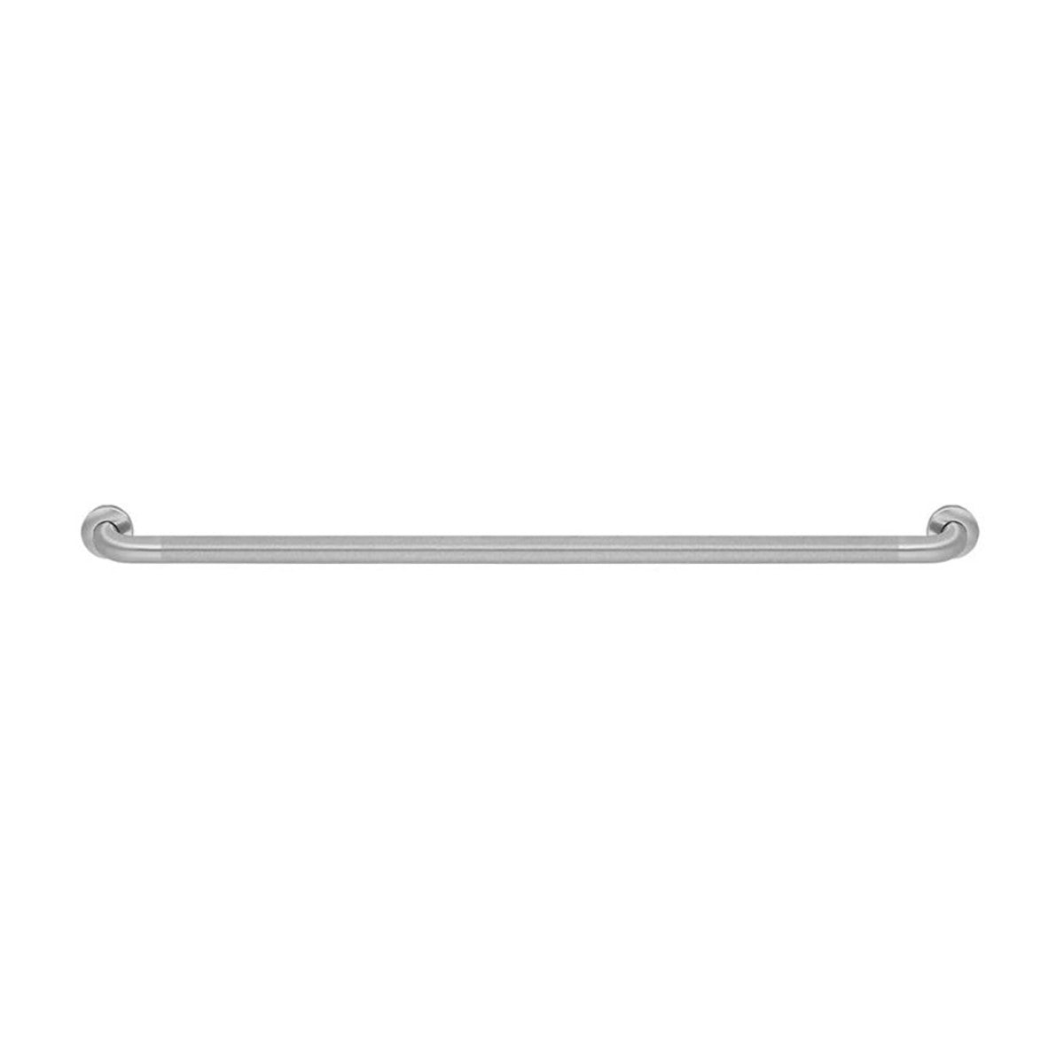 Bradley 8122-001480 (48 x 1.25) Grab Bar-1-1/2"OD X 48, Straight Concealed Flange (Peened)