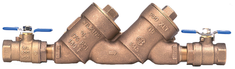 Zurn 34-950XLT 3/4" 950XLT Double Check Backflow Preventer