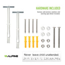Alpine Industries ALP411-V Vertical Baby Changing Station-White