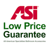 ASI 0697-GAL Commercial Toilet Paper Dispenser/Shelf, 5