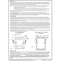 Bobrick B-1658-1830 (18 x 30) Tempered Glass Channel Frame Mirror 18