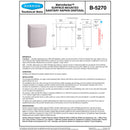 Bobrick B-5270 Matrix Sanitary Disposal