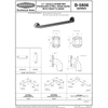 Bobrick B-5806x18 (18 x 1.25) Commercial Grab Bar, 1-1/4