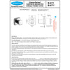 Bobrick B-6717 Commercial Single Robe & Coat Hook, Stainless Steel w/ Satin Finish