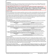 Bobrick B-9806x18 Fino Grab Bar 1-1/2