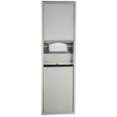 B-3940 Recessed Wall Mount Combination Towel/Waste Unit